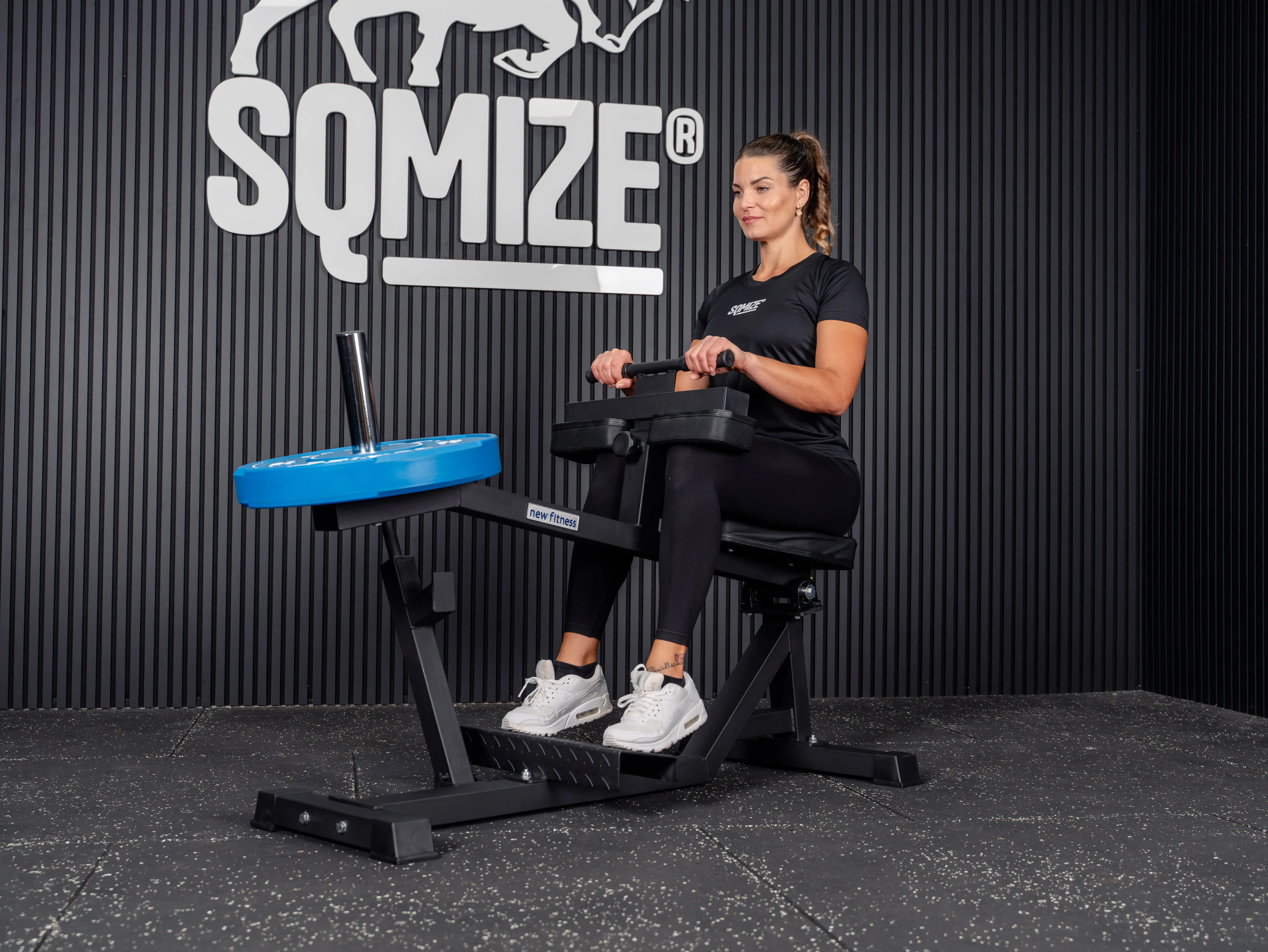 Seated Calf Machine SQMIZE® POWER PACK SCM928, Wadenheber