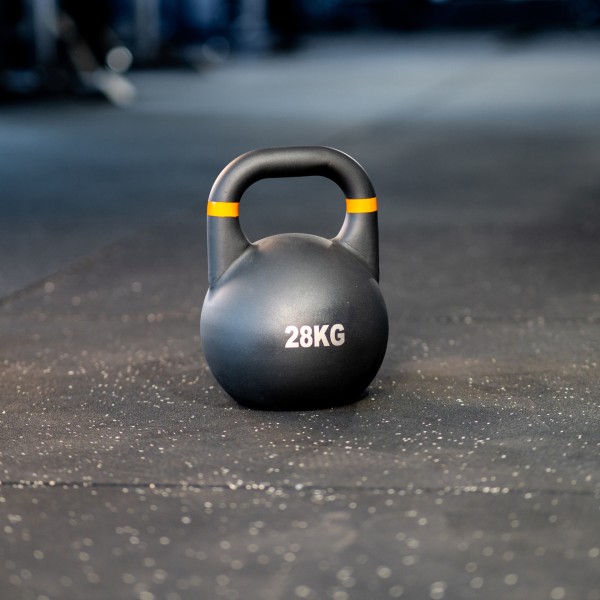 Competition Steel Kettlebell SQMIZE® CSK120 SET 120 kg, BLACK EDITION