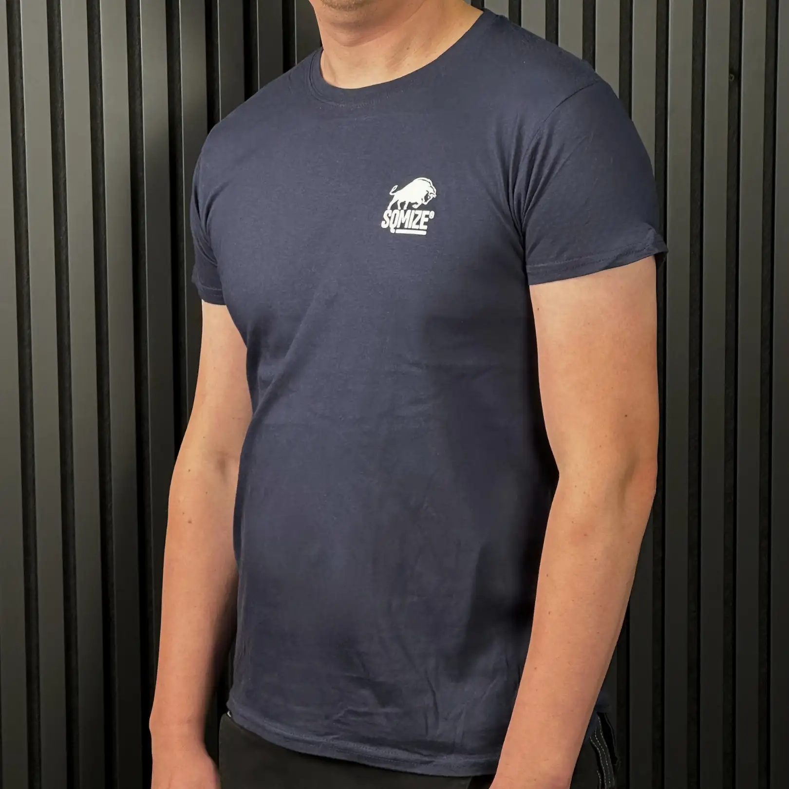 SQMIZE® T-Shirt, dunkelblau, Größe S