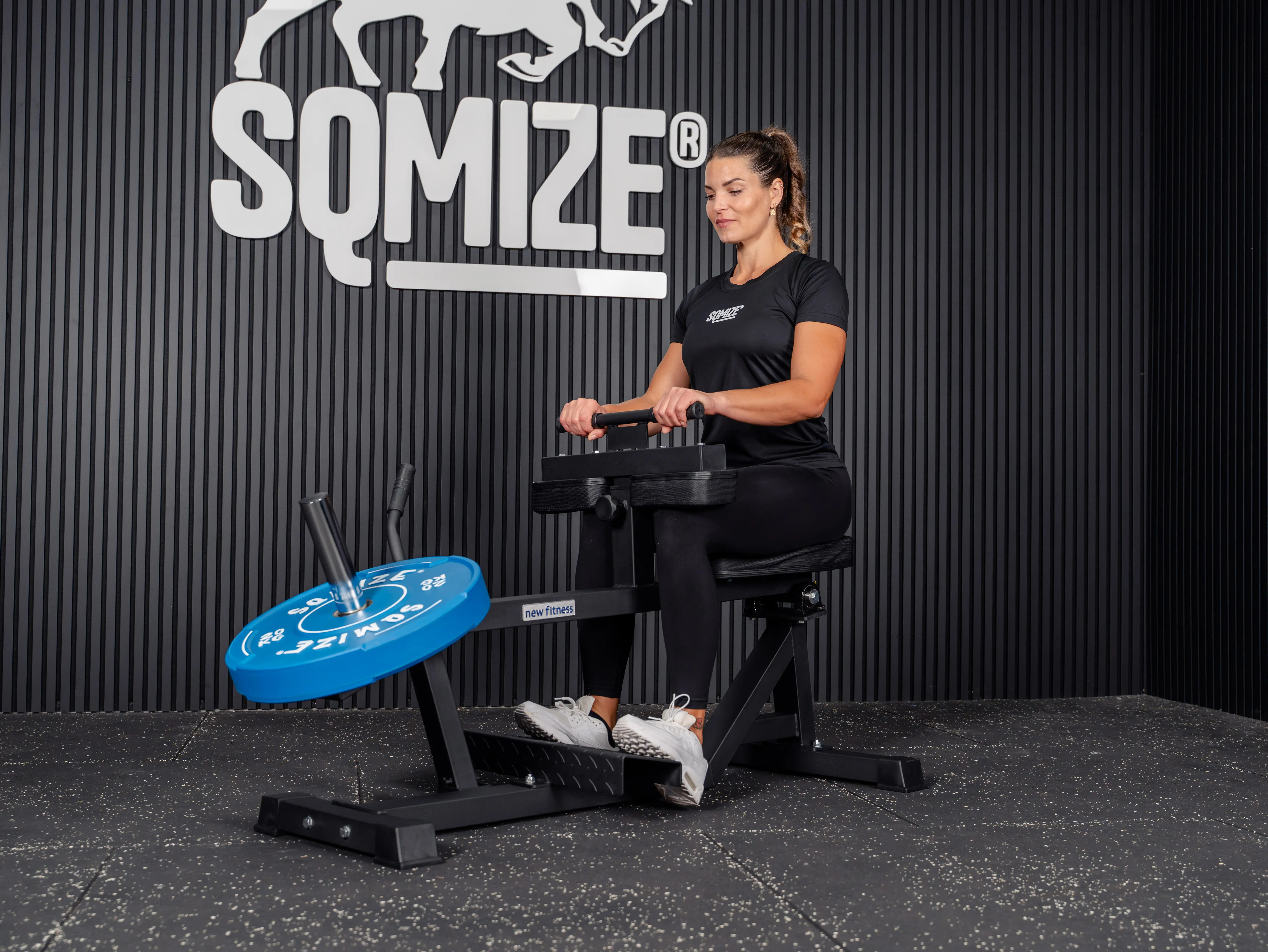 Seated Calf Machine SQMIZE® POWER PACK SCM928, Wadenheber