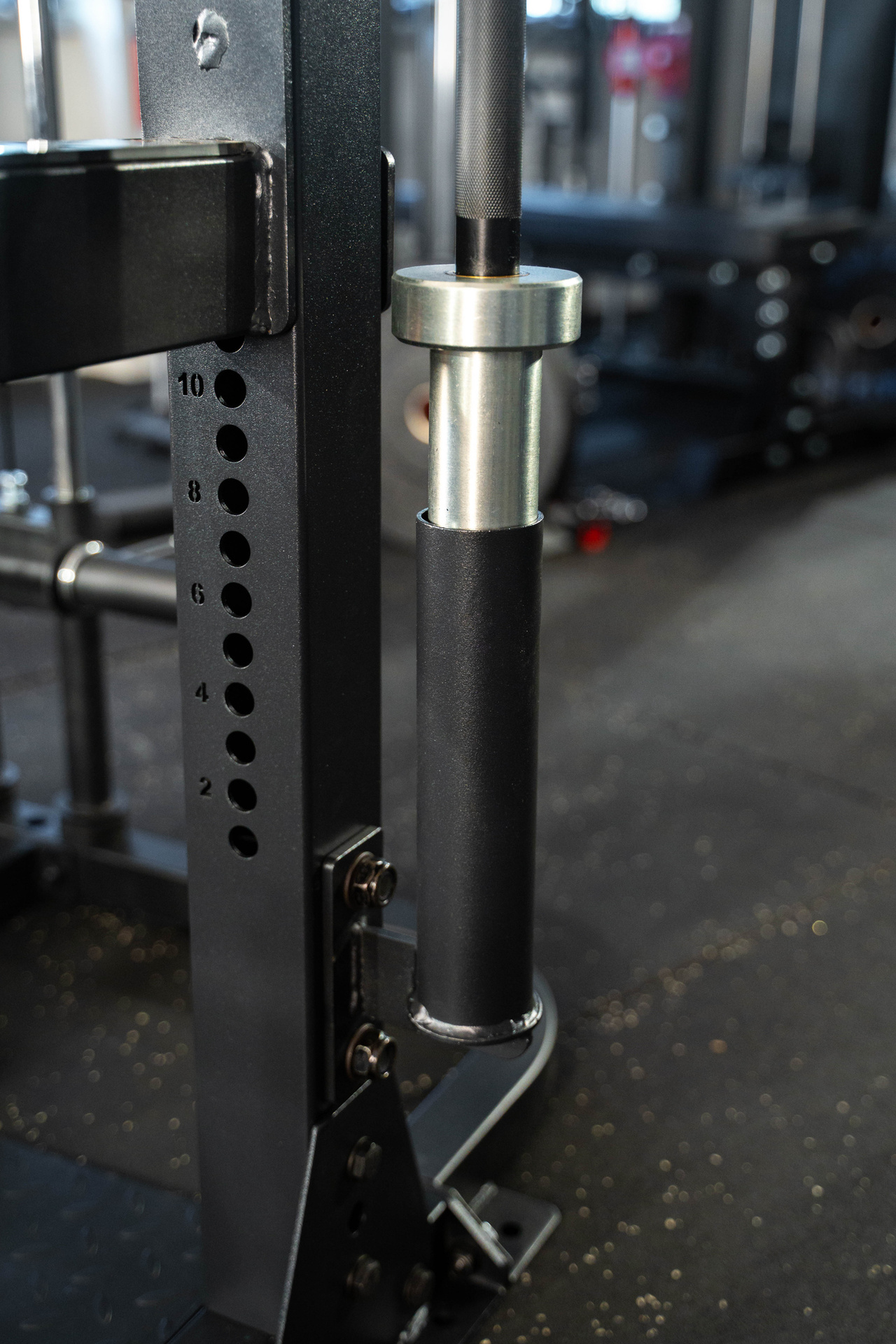 Power Rack Bar Holder SQMIZE® SQ480BH-R, Stangenhalter rechts