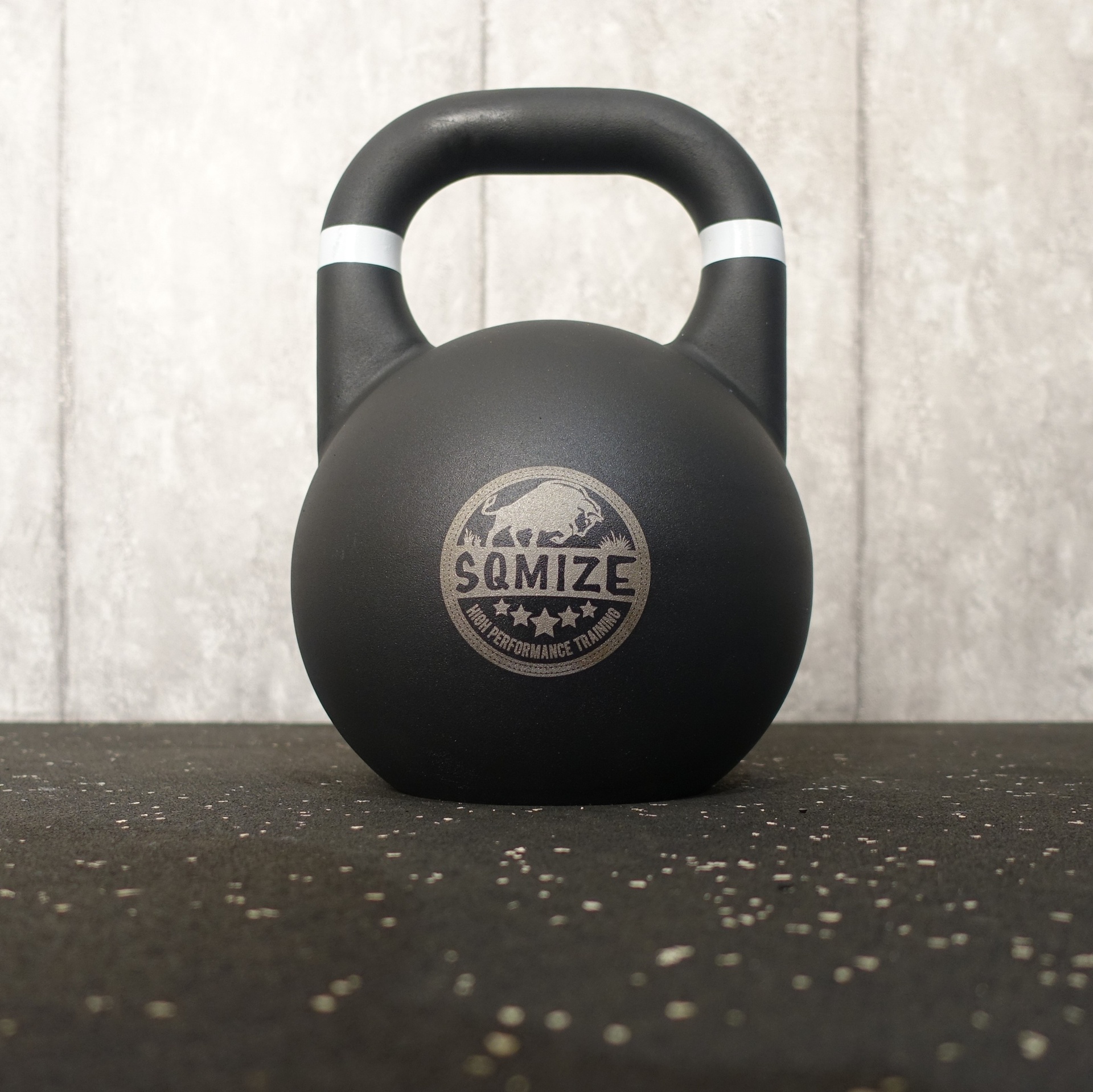 Competition Steel Kettlebell SQMIZE® CSK40, 40 kg, BLACK EDITION
