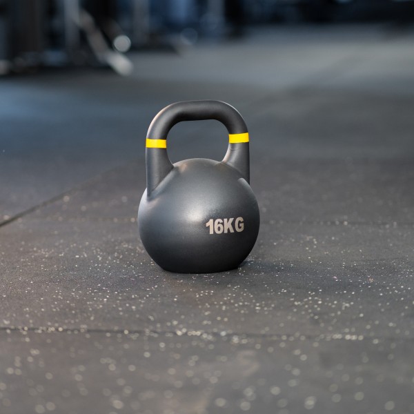 Competition Steel Kettlebell SQMIZE® CSK64 SET 64 kg, BLACK EDITION