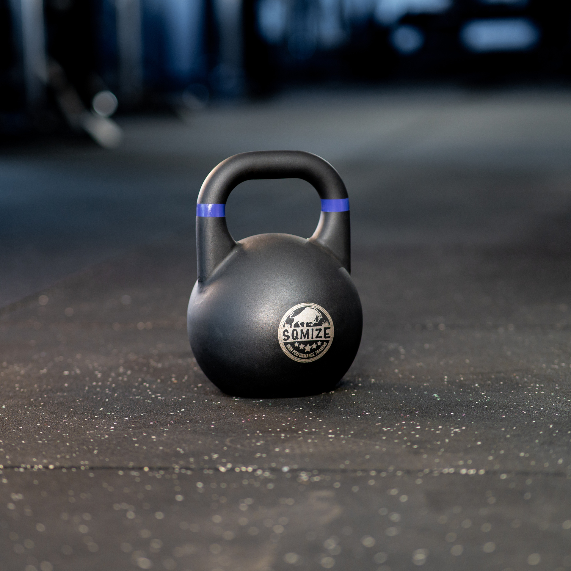 Competition Steel Kettlebell SQMIZE® CSK20, 20 kg, BLACK EDITION