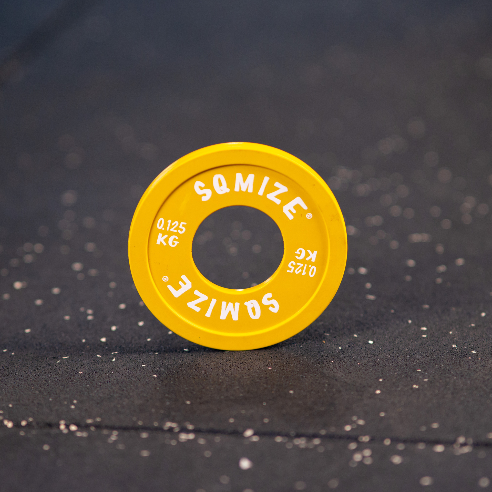 Premium Fractional Plate SQMIZE® TP0.125, gelb gummiert, 1 Paar
