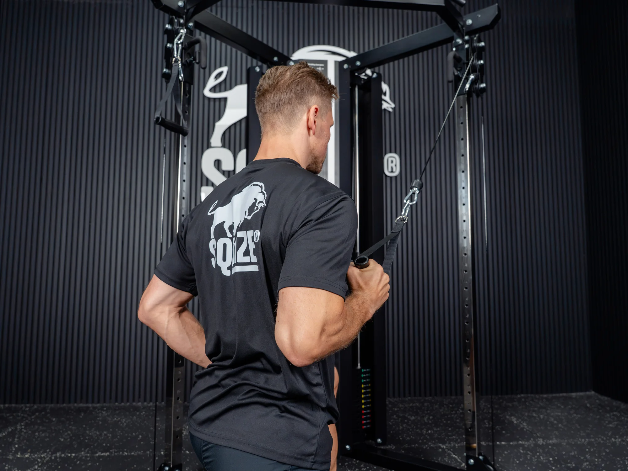 Profi Triangle Kabelzugstation, Functional Trainer SQMIZE® ELITE CLUB FT18i XTR
