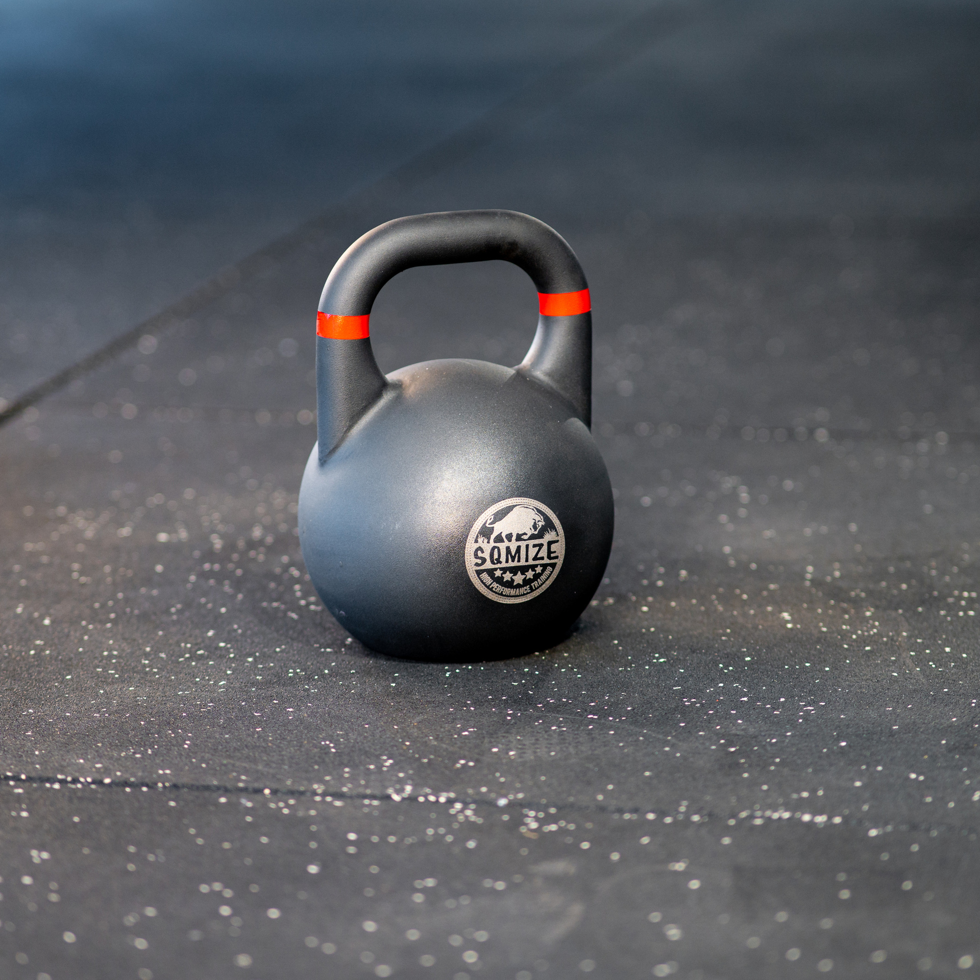 Competition Steel Kettlebell SQMIZE® CSK32, 32 kg, BLACK EDITION