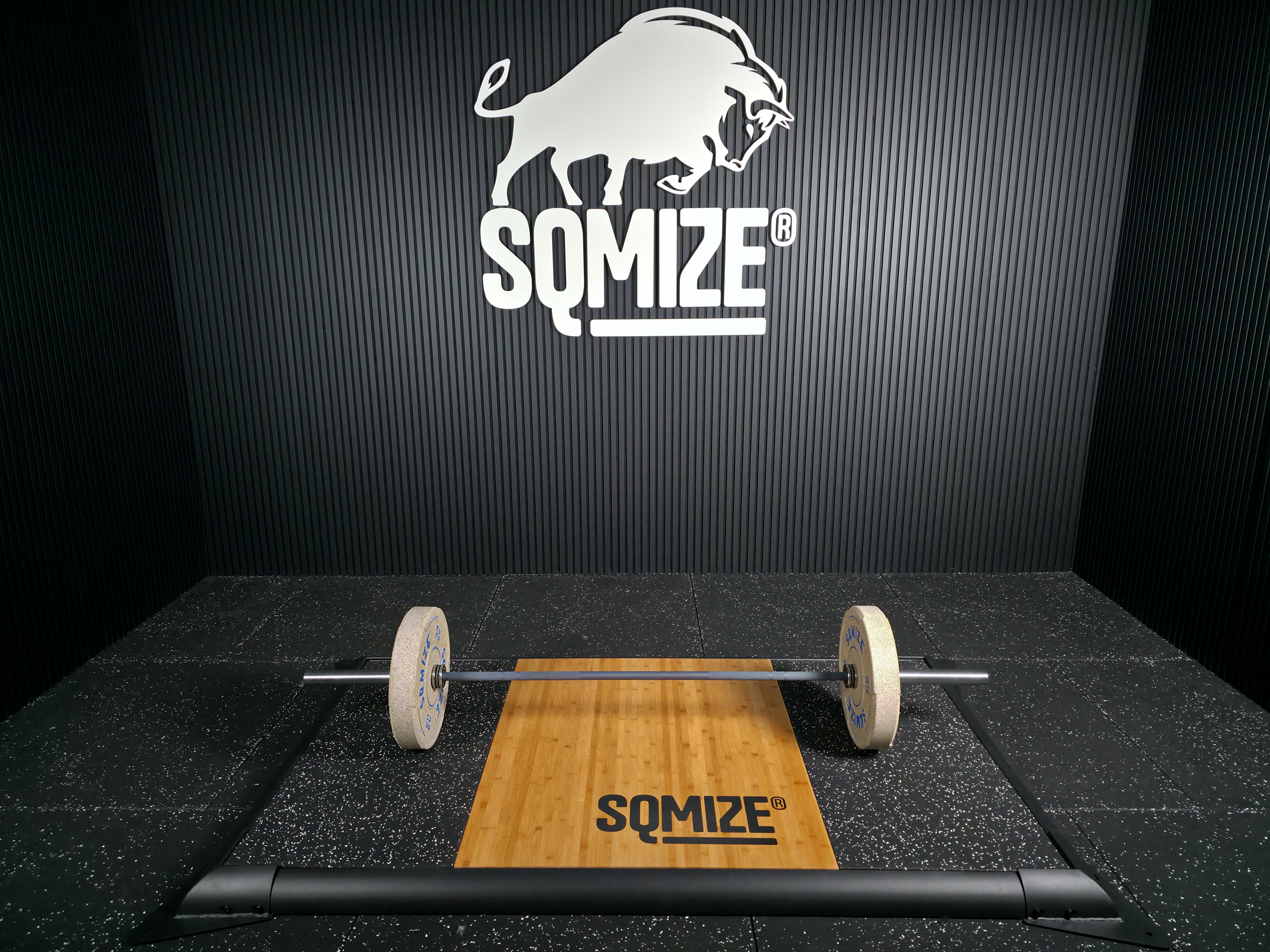 SQMIZE® LP230 Deadlift Platform, Abwurfplattform 255 x 155 cm, 8 cm  Dämmung
