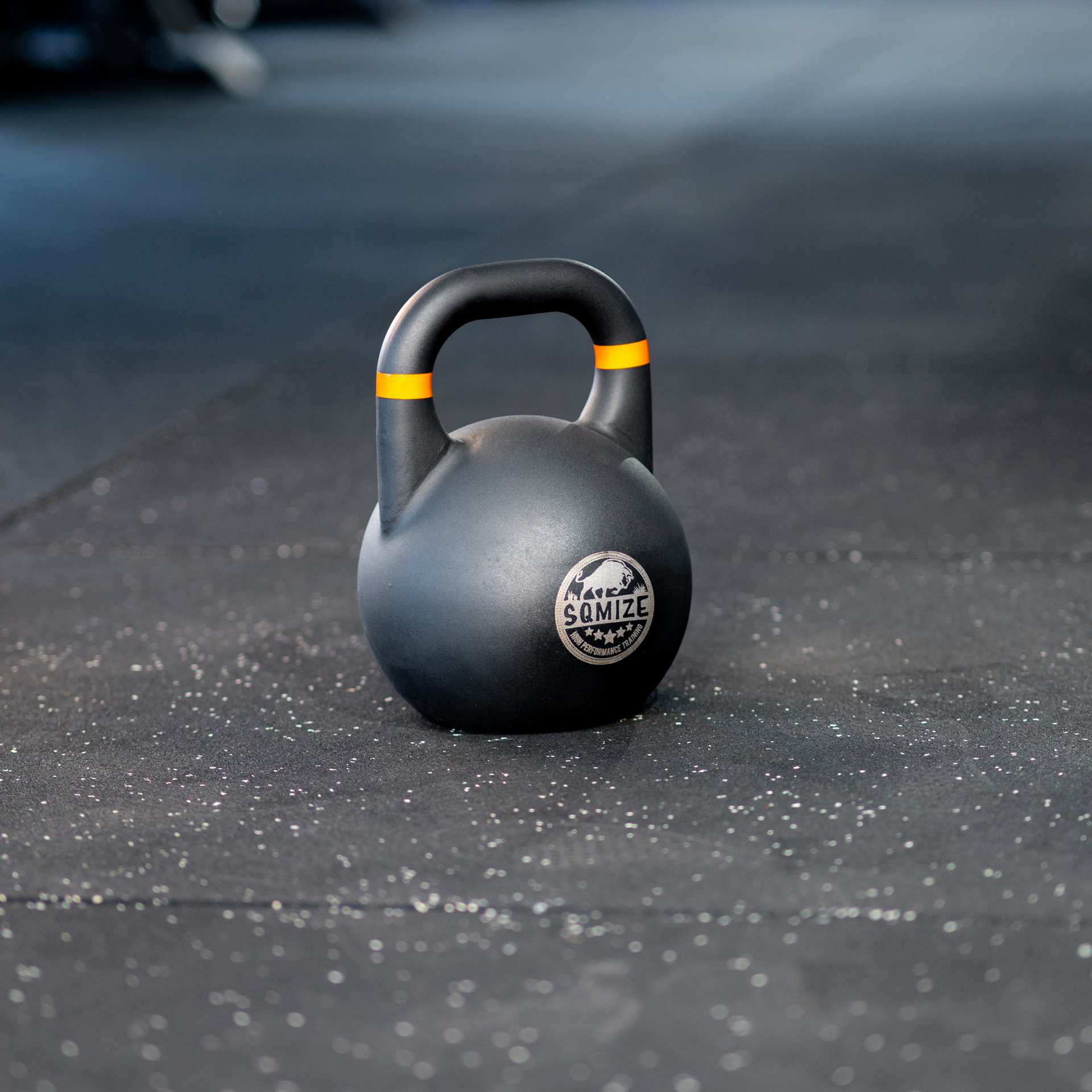 Competition Steel Kettlebell SQMIZE® CSK28, 28 kg, BLACK EDITION