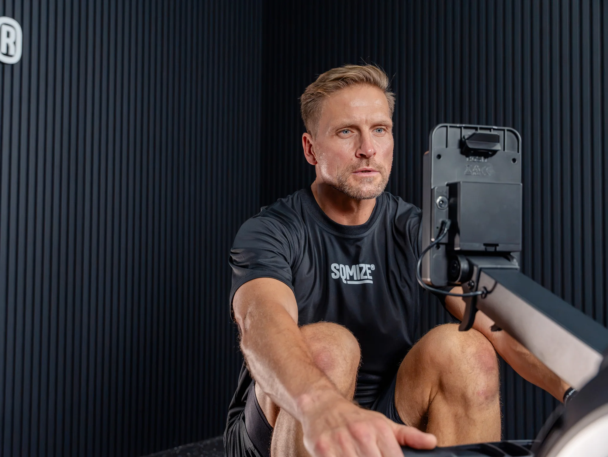 SQMIZE® Power Rower Ergometer Alpha S25 Pro, Rudergerät