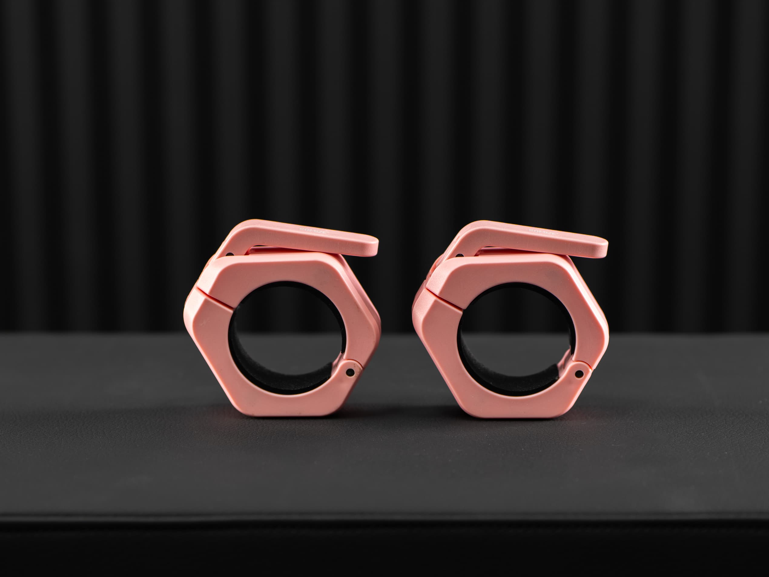 Premium Dumbbell Lock 50 mm SQMIZE® OC11-S Magnetic Soft Pink