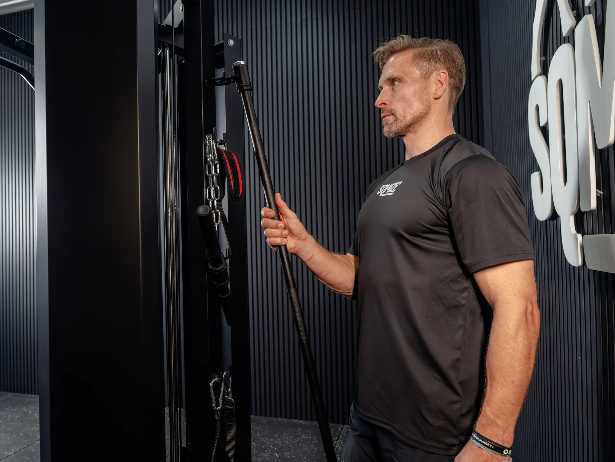 Profi Triangle Kabelzugstation, Functional Trainer SQMIZE® ELITE CLUB FT18i XTR