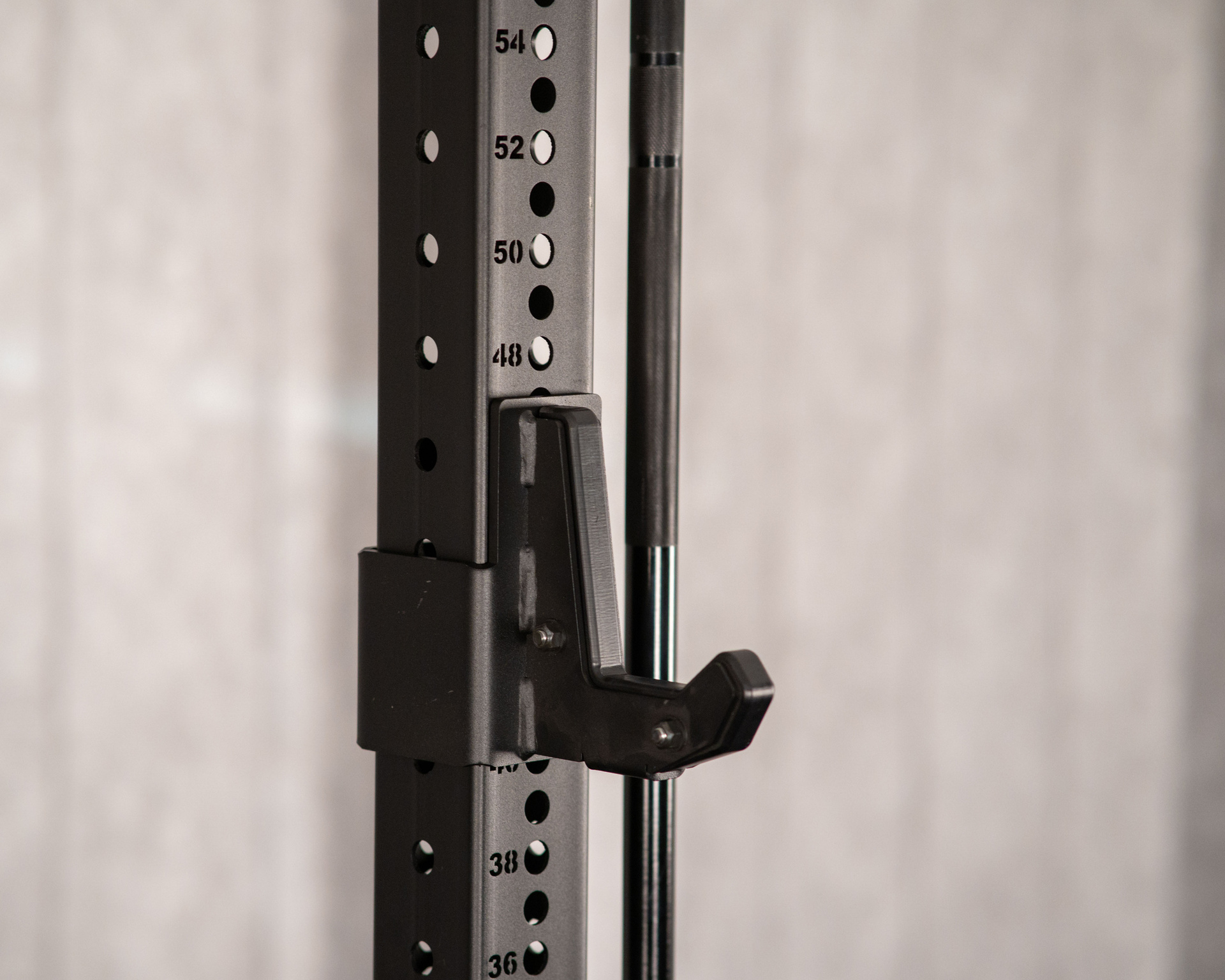 Wall-Mounted Power Rack SQMIZE® PREMIUM BISON PBR-W, Höhen 210 cm - 240 cm