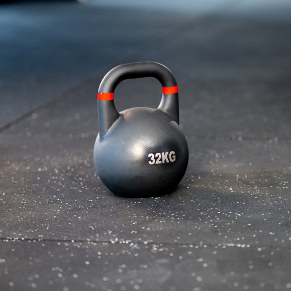 Competition Steel Kettlebell SQMIZE® CSK120 SET 120 kg, BLACK EDITION