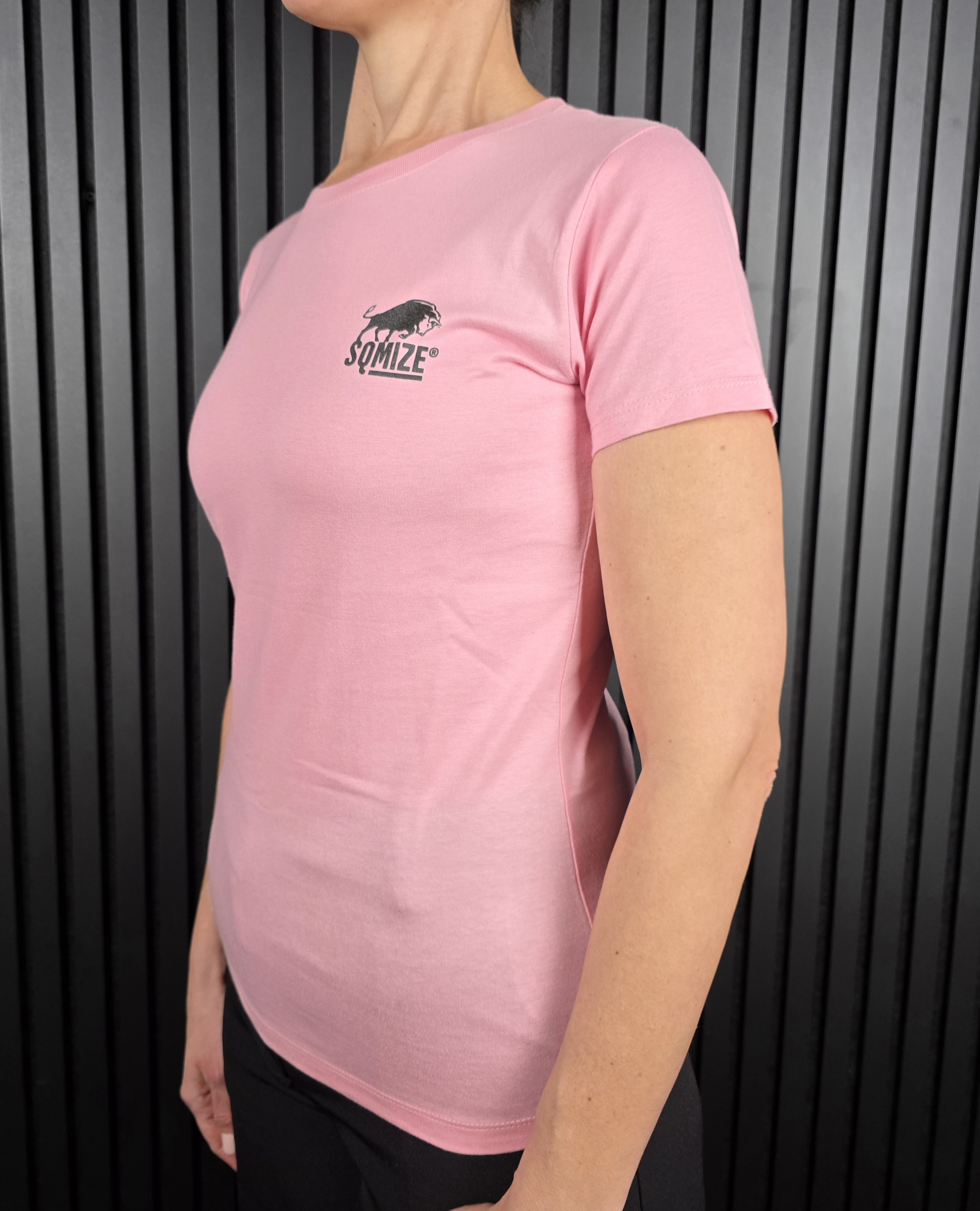 SQMIZE® T-Shirt, Damen, rosa, Größe S
