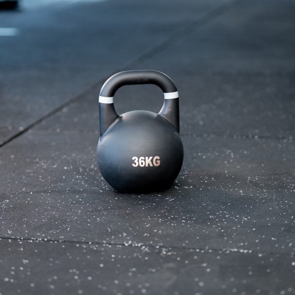 Competition Steel Kettlebell SQMIZE® CSK120 SET 120 kg, BLACK EDITION