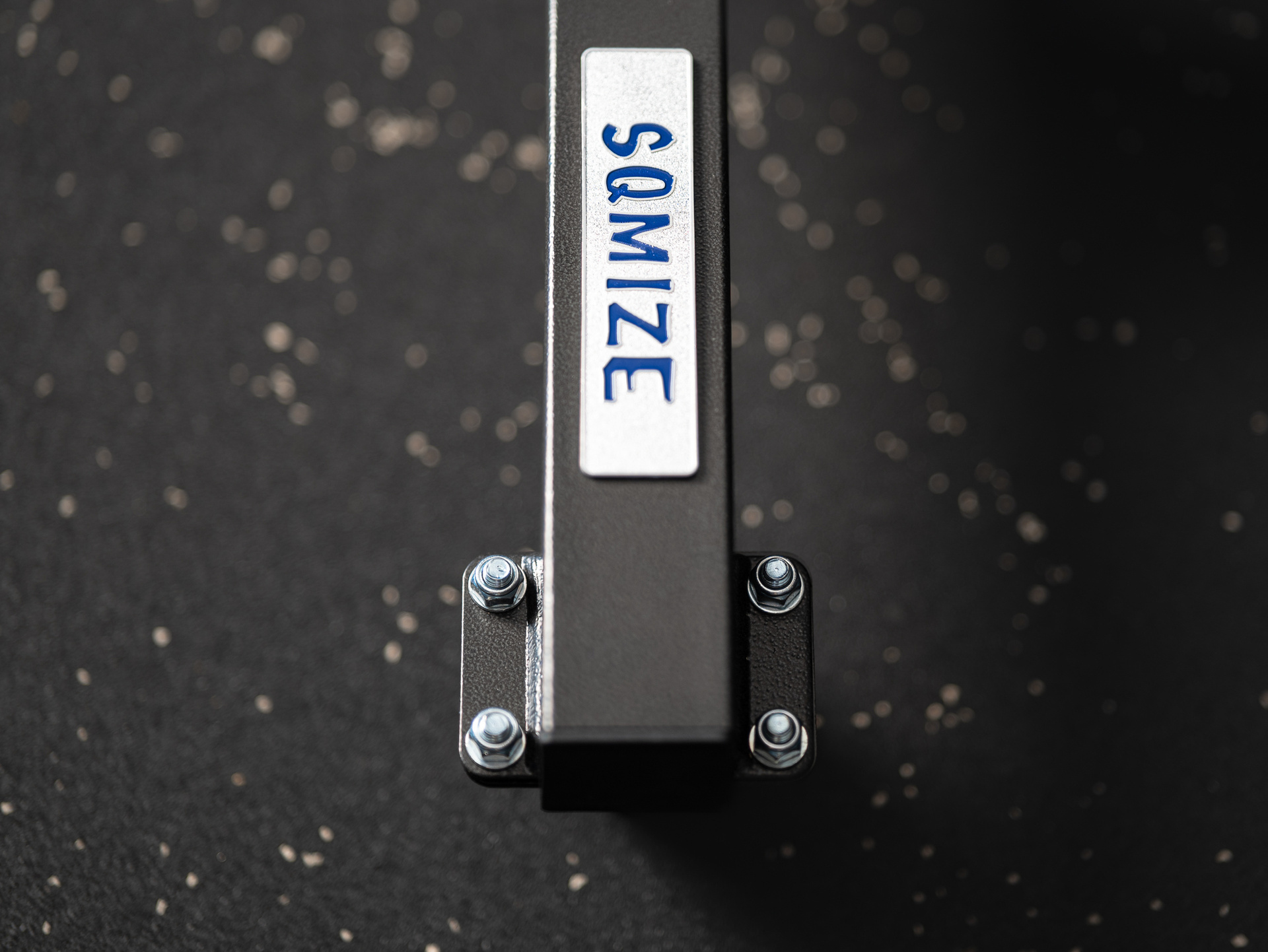 Mobiler Hantelscheibenständer SQMIZE® BS500, 50 / 30 mm Hantelscheiben-Trolley