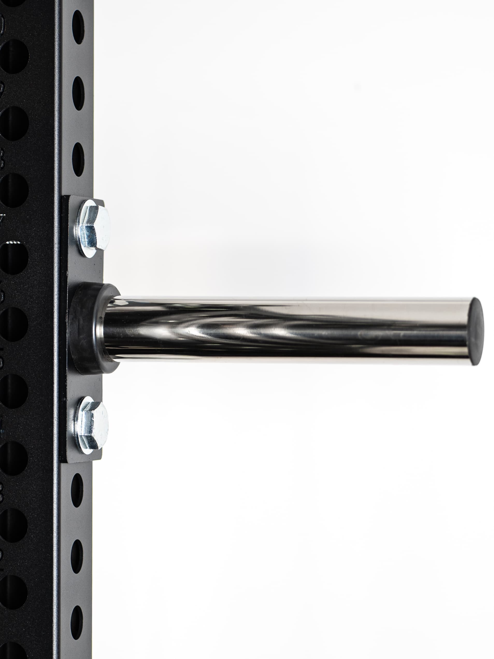 Power Gym Weight Plate Storage SQMIZE® SQ-S955-WH, 1 Paar Hantelscheibenhalter